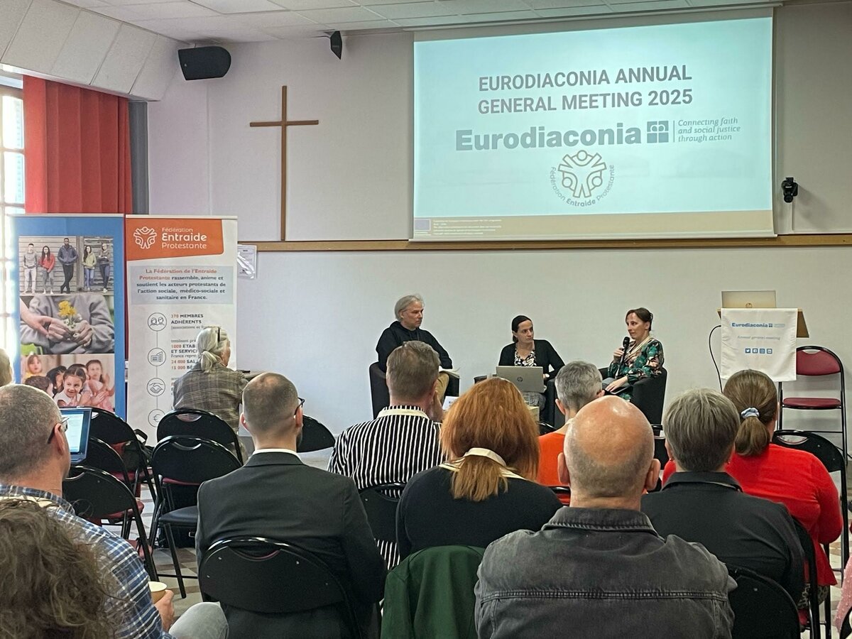 Eurodiaconia se letos sešla v Paříži k tématu dopadu diakonické práce v Evropě Eurodiaconia se letos sešla v Paříži k tématu dopadu diakonické práce v Evropě